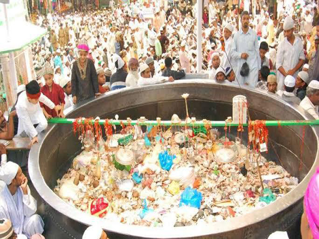 Deg cooking at Ajmer Sharif Dargah