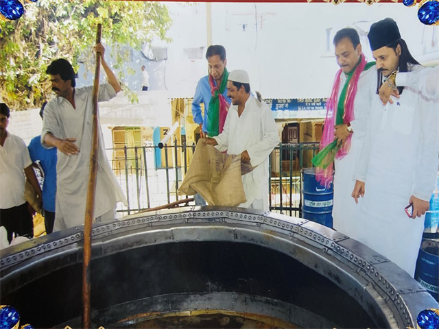 Ajmer Dargah Deg donation and food service