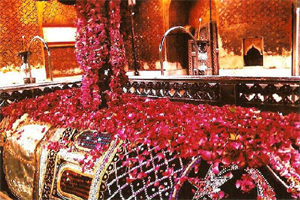 Embroidered chadar for Ajmer Sharif Dargah